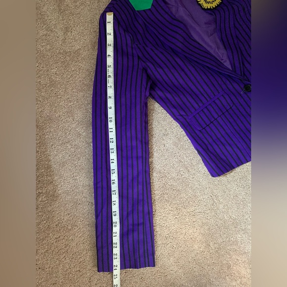 🖤💚Spirit Halloween Joker Blazer Costume Unisex💜 - Picture 6 of 10